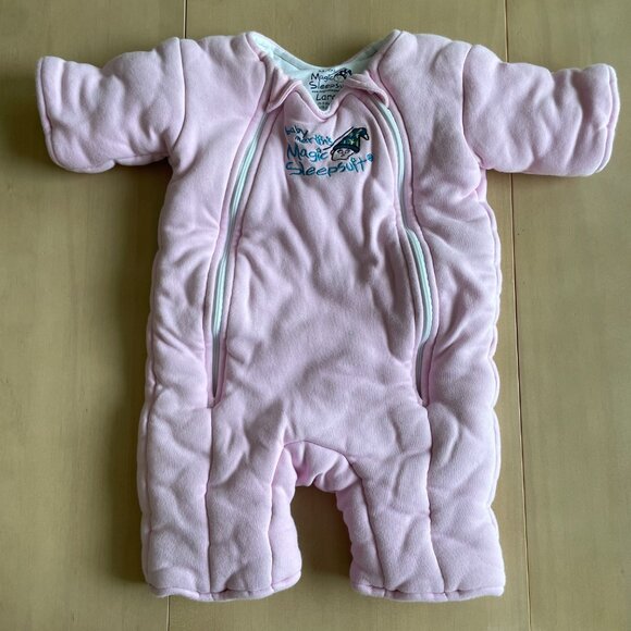 Baby Merlin's Magic Sleepsuit Yellow - Size Large (6-9 months, 18-21 Pounds) - Picture 2 of 5